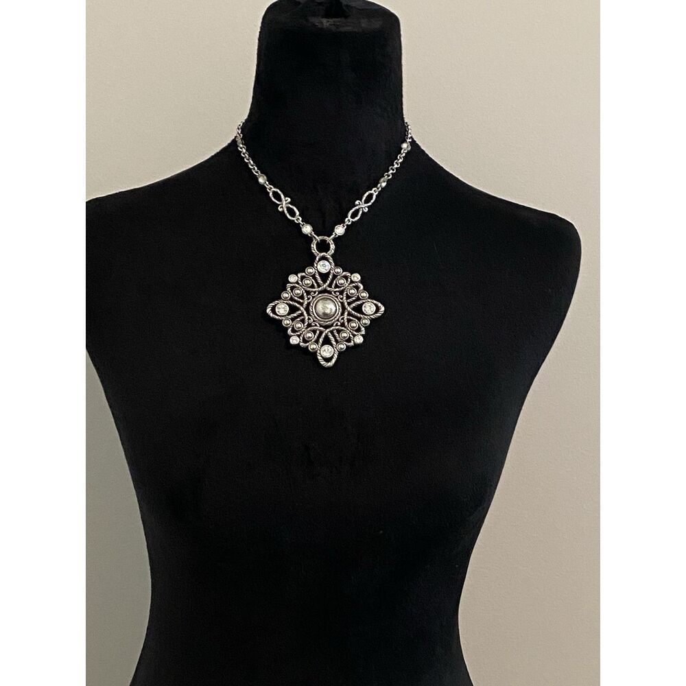 Brighton Ornate Medallion Pendant Necklace